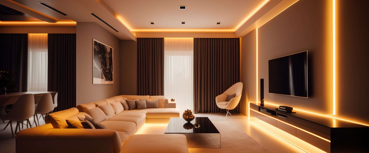 living-room-with-sofa-tv-that-says-best-lighting